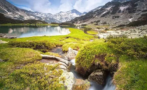 Rivers and parks in the Pirin Mountains