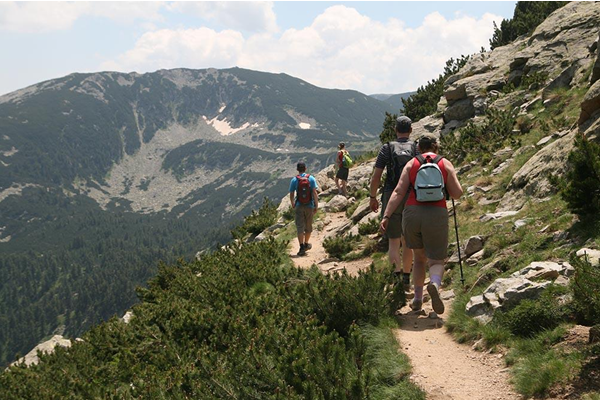 Three scenic paths around Bansko